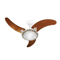 Ventilador De Teto Venti Delta Ventus 3 Pás Mogno 220v