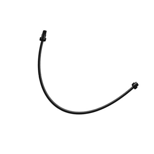 Engate Flexível Astra 1/2 Preto 50cm Terminal Liso
