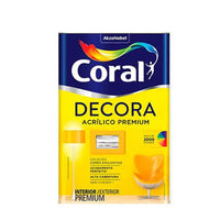 Tinta Acrílica Premium Coral Decora Diamante Branco 18L