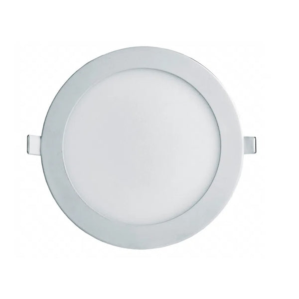 Placa Led Taschibra Lys Redondo Embutir 12w 3000k Bivolt