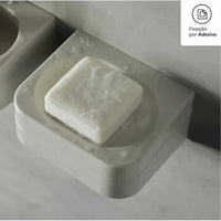 Saboneteira De Parede Martiplast Eleve Bege