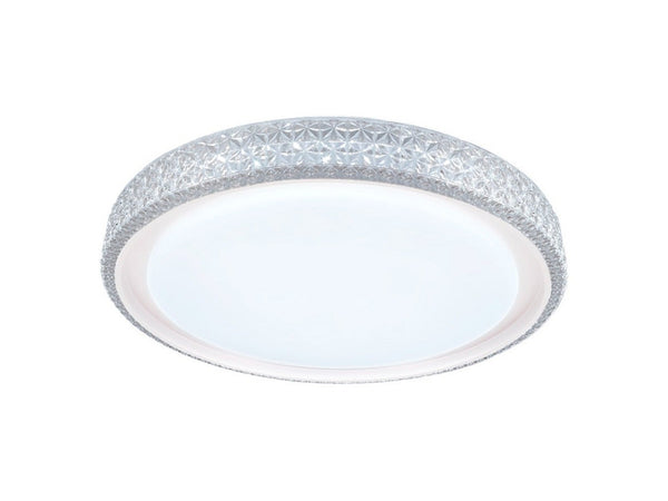 Plafon Led Taschibra Iris Redondo 20w Branco Brasilux