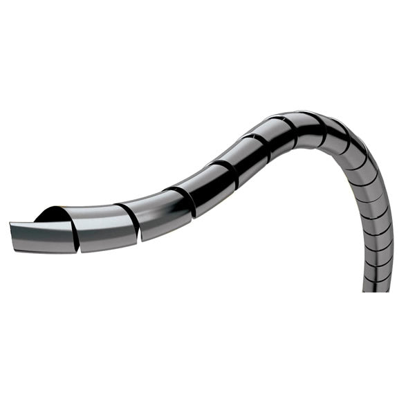 ORGANIZADOR DE FIOS E CABOS 19MMX1,5M PRETO