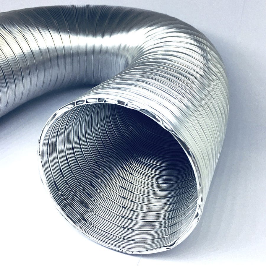 DUTO DE ALUMINIO 126MM 37 A 150 CM