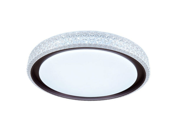 Plafon Led Taschibra Iris Redondo 20w Preto