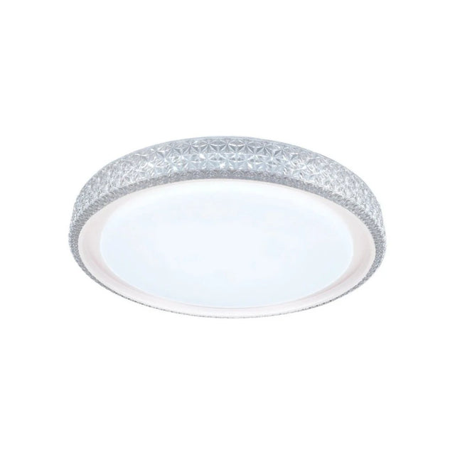 Plafon Led Taschibra Iris Redondo 20w Branco Brasilux
