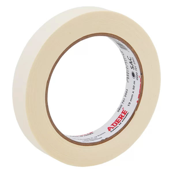 FITA CREPE AUTOMOTIVA BEGE ADERE 18MMX50M