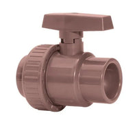 Registro Esfera Pvc Krona Com Rosca E Uniao 40mm