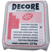 Massa Corrida Premium Decore 25kg Hidrorrepelente Anti-mofo