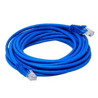 Cabo De Rede Rj45 20m Azul Rt Comercial Eireli Epp