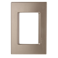 Placa 4x2 3 Postos Juntos Tramontina Izy Flat Ouro Velho