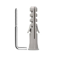 Escápula 6mm Com Bucha De Nylon Sforplast 5 Peças