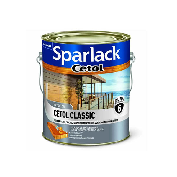 Verniz Sparlack Cetol Acetinado Cedro 3.6L Akzo Nobel