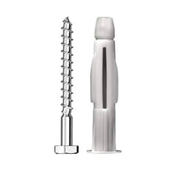 Parafuso Sextavado 5/16x80mm Com Bucha 12mm Sforplast 6 Peças