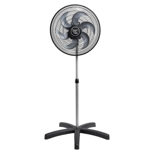 VENTILADOR TRON OSC PEDESTAL 127V 50CM PP PREMIUM PRETO 130W