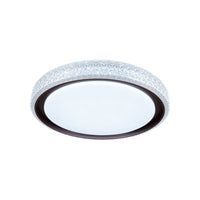 Plafon Led Taschibra Iris Redondo 20w Preto