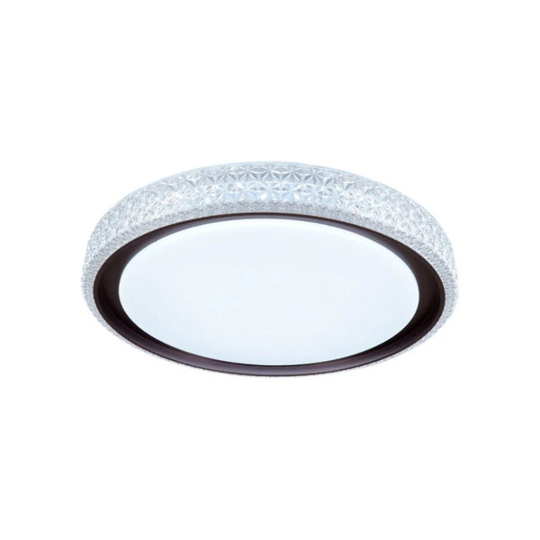 Plafon Led Taschibra Iris Redondo 20w Preto