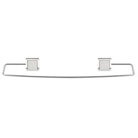 Porta Toalha Jackwal Obi 50cm Branco