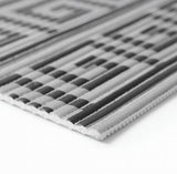 TAPETE LABIRINTO PRETO 43CM X 1ML