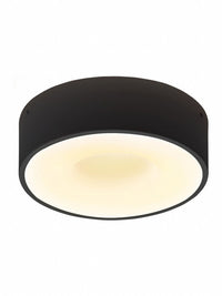 Plafon Sushi Brasilux 4xe27 Preto Fosco 46cm