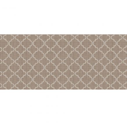 TAPETE TROPICAL ARABE BEGE 43CM X 130CM