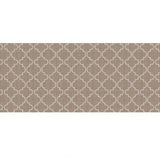 TAPETE TROPICAL ARABE BEGE 43CM X 130CM