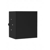 Arandela Taschibra Shine Quadrada 1xG9 Preta Fosca