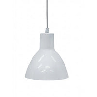 Luminária Taschibra Design Td 6221 1 Lâmpada E27 Branca Brasilux