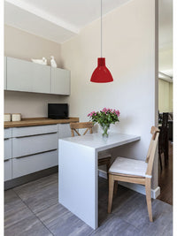 Luminária Taschibra Td 6221 E27 Vermelha Brasilux