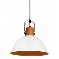 Pendente Taschibra Factory P Branco 28,5cm