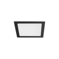 Placa Led Embutir Quadrada 24w 6500k Bivolt Brasilux Preta