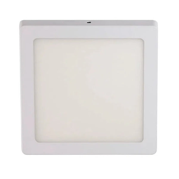 Placa Led Sobrepor Quadrada 12w 3000k Bivolt Taschibra