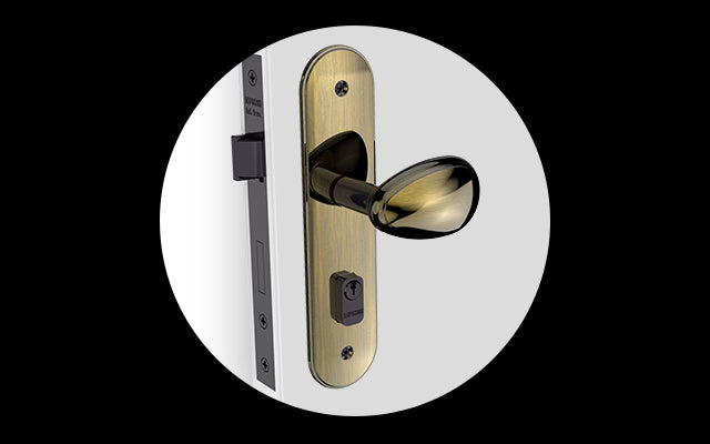 FECHADURA BORA GOLF EXT ANTIQUE BRASS ESP43 (40X53)