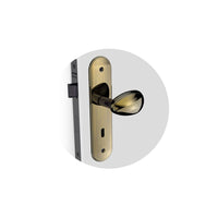 Fechadura Soprano Bora Golf Antique Brass 40x53mm Com Chave