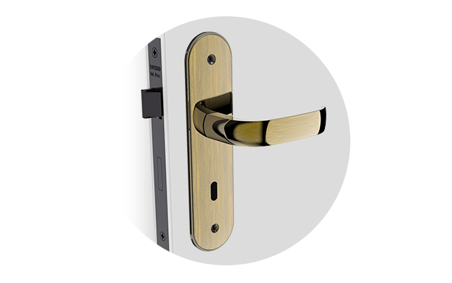 Fechadura Interna Soprano Ícaro Reta 59mm