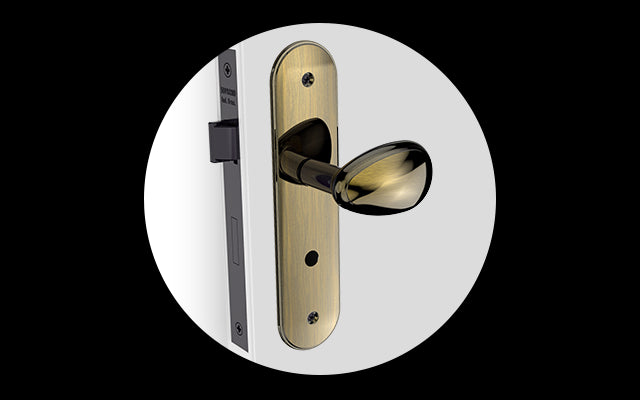 FECHADURA BORA GOLF WC ANTIQUE BRASS ESP43 (40X53)