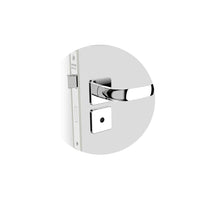 Fechadura Soprano Icaro Alavanca com Roseta Cromada 40x53mm