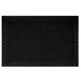 CAPACHO VINILICO DIAGONALE 90X60CM PRETO