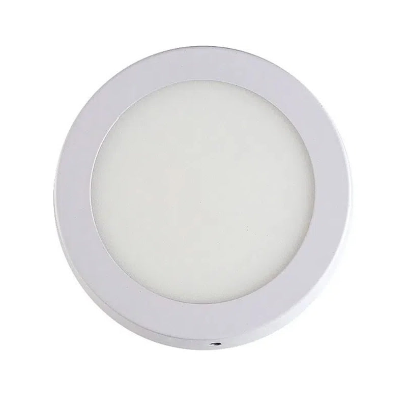 Placa Led Taschibra Lys Redondo Sobrepor 12w 3000k Bivolt