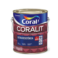 Tinta Esmalte Sintético Coralit Ultra Resistência Alto Brilho 3.6L