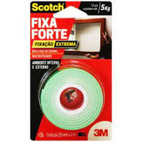 Fita Dupla Face 3M Fixa Forte Extrema 24mm X 2m