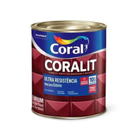 Tinta Esmalte Sintético Coralit Ultra Resistência Branco 900ml