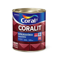 Tinta Esmalte Sintético Coralit Ultra Resistência Fosco 900ml Branco