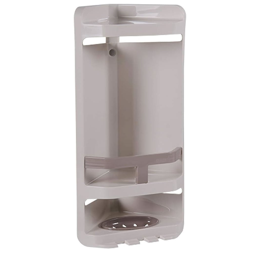 ASTRA CANTONEIRA PLAST. DUPLA C/ SABONETEIRA 21X14X40 ARG.