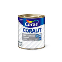 Fundo Galvanizado Coralit Coral 900ml Branco para Metais e Alumínio