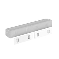 Toalheiro De Parede Martiplast Eleve Branco