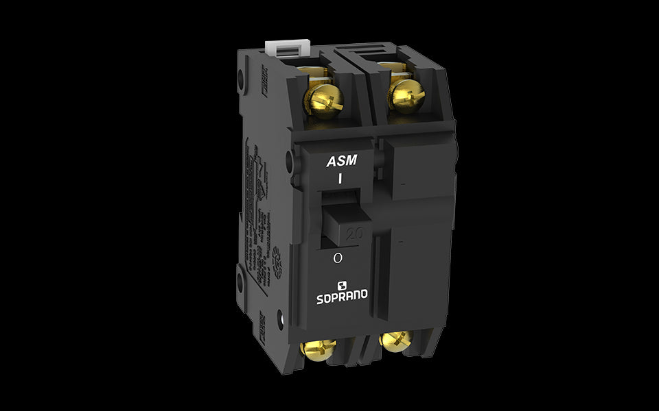 DISJUNTOR BIPOLAR  70A PRETO SOPRANO