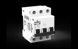 DISJUNTOR DIN TRIPOLAR 32A BRANCO SOPRANO