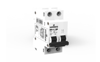 Disjuntor Din Bipolar 40a Soprano Branco