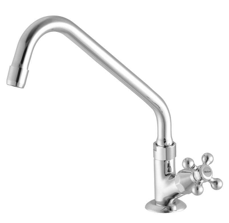 Torneira Para Cozinha De Balcão Meber 1173 C 21 Com Bica Móvel